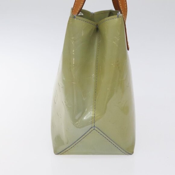 LOUIS VUITTON Monogram Vernis Reade PM Hand Bag Baby Blue LV Auth 118839 - Picture 5 of 16